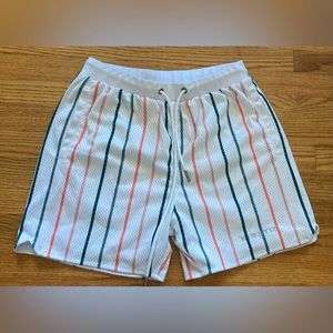 Kinetic Pastel Stripe Active Short - Size M